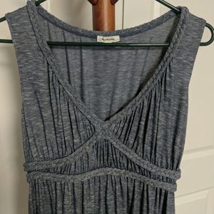 Maxi dress with braided details